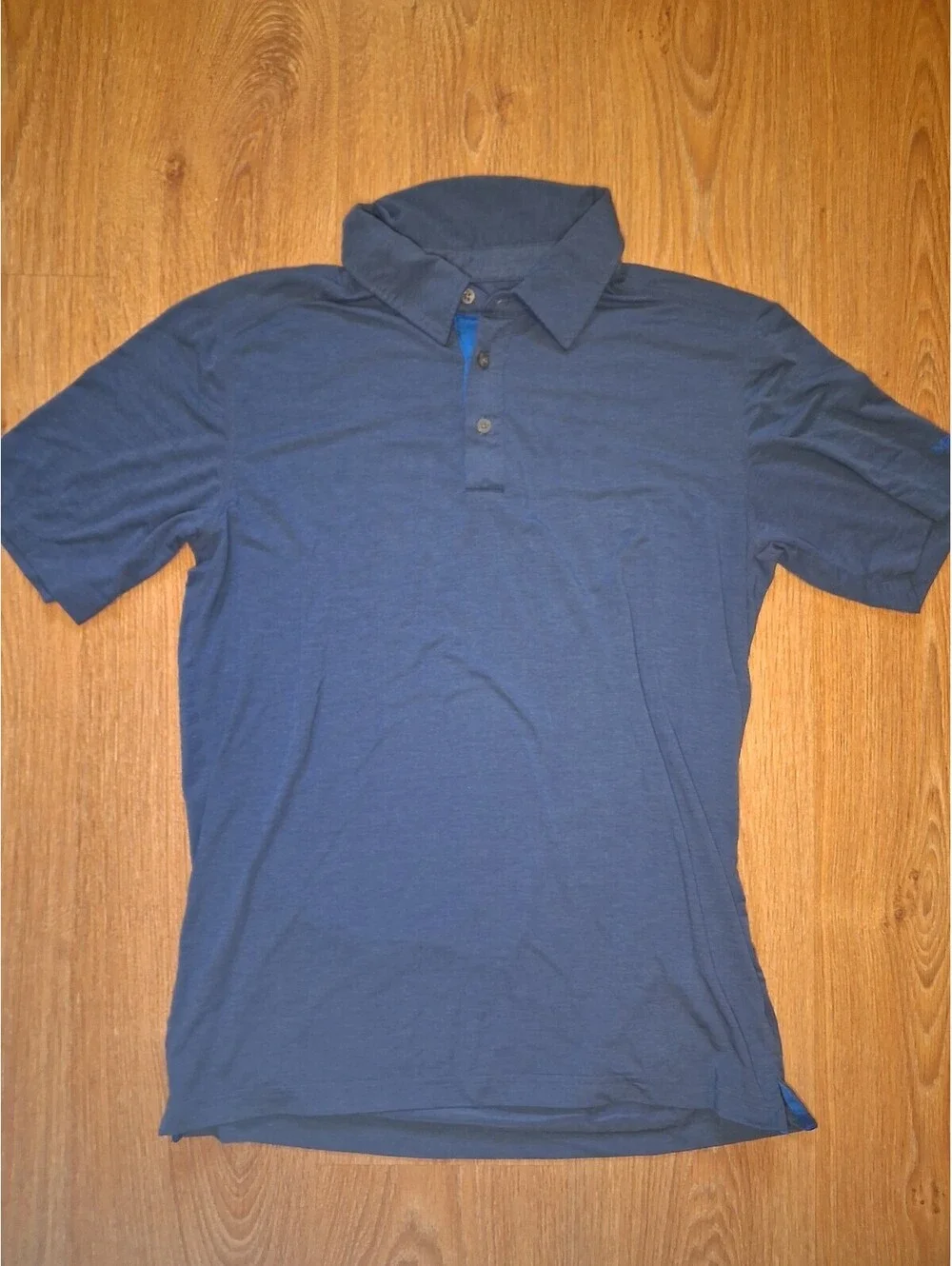 Marmot Polo Shirt Mens Small Navy Blue